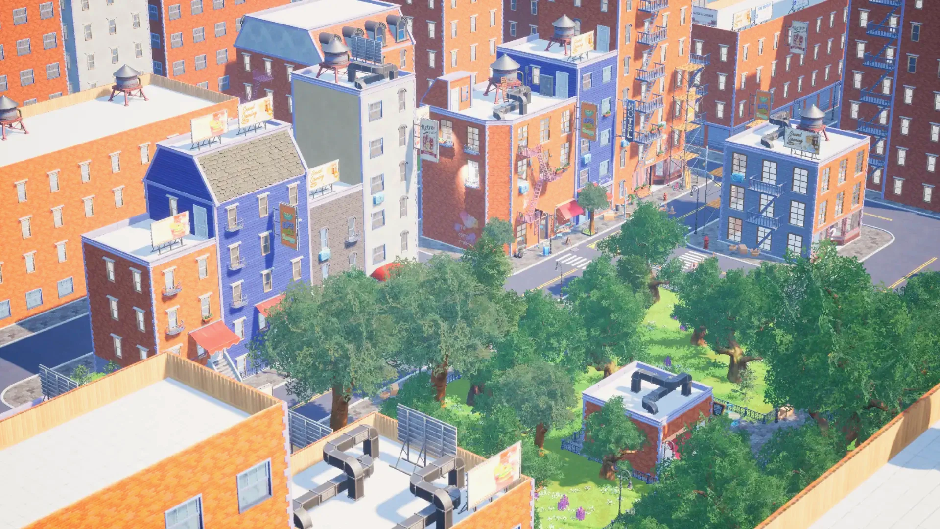 Civic Quarter conceptual bird's-eye view 3 of 4