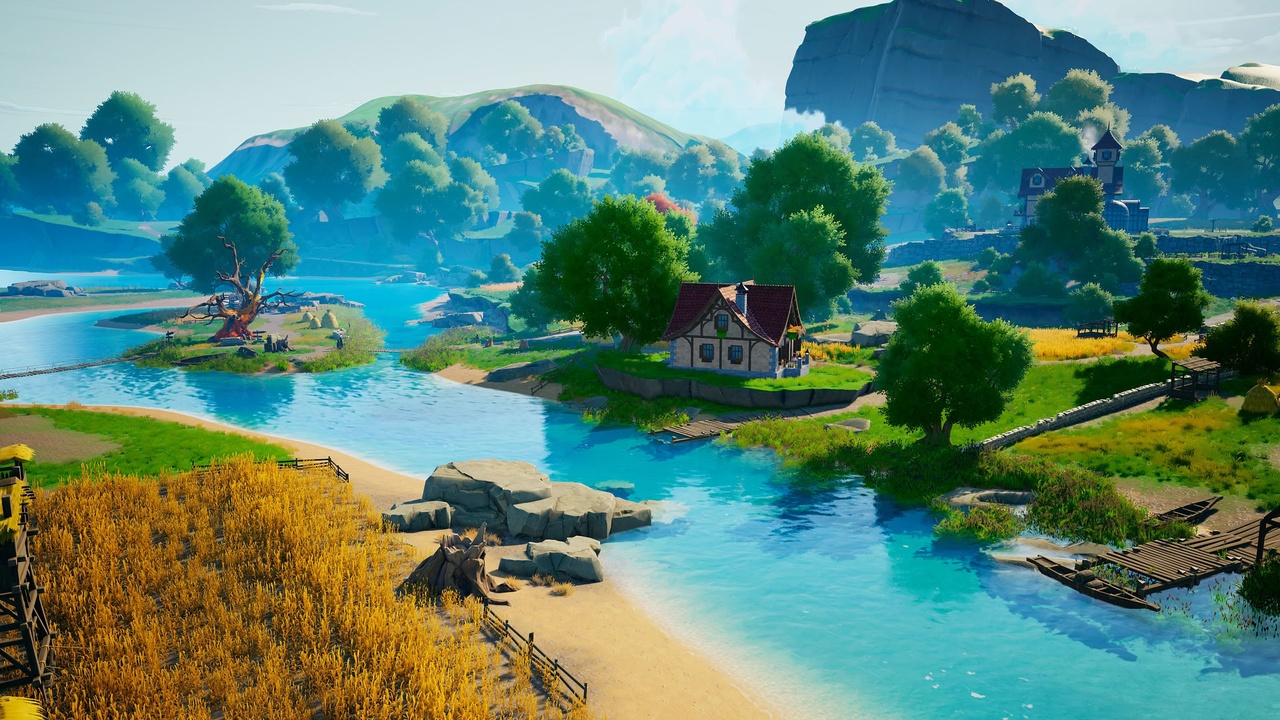Concept art of Riverlight Valley