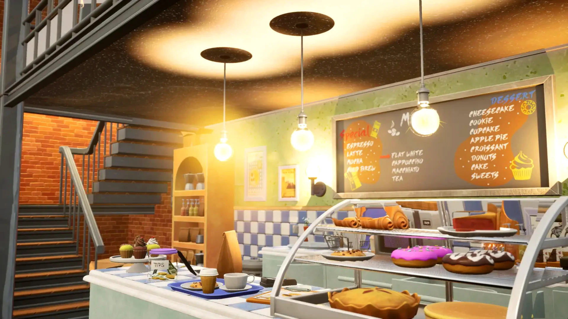 The Cafe conceptual bird's-eye view 3 of 5