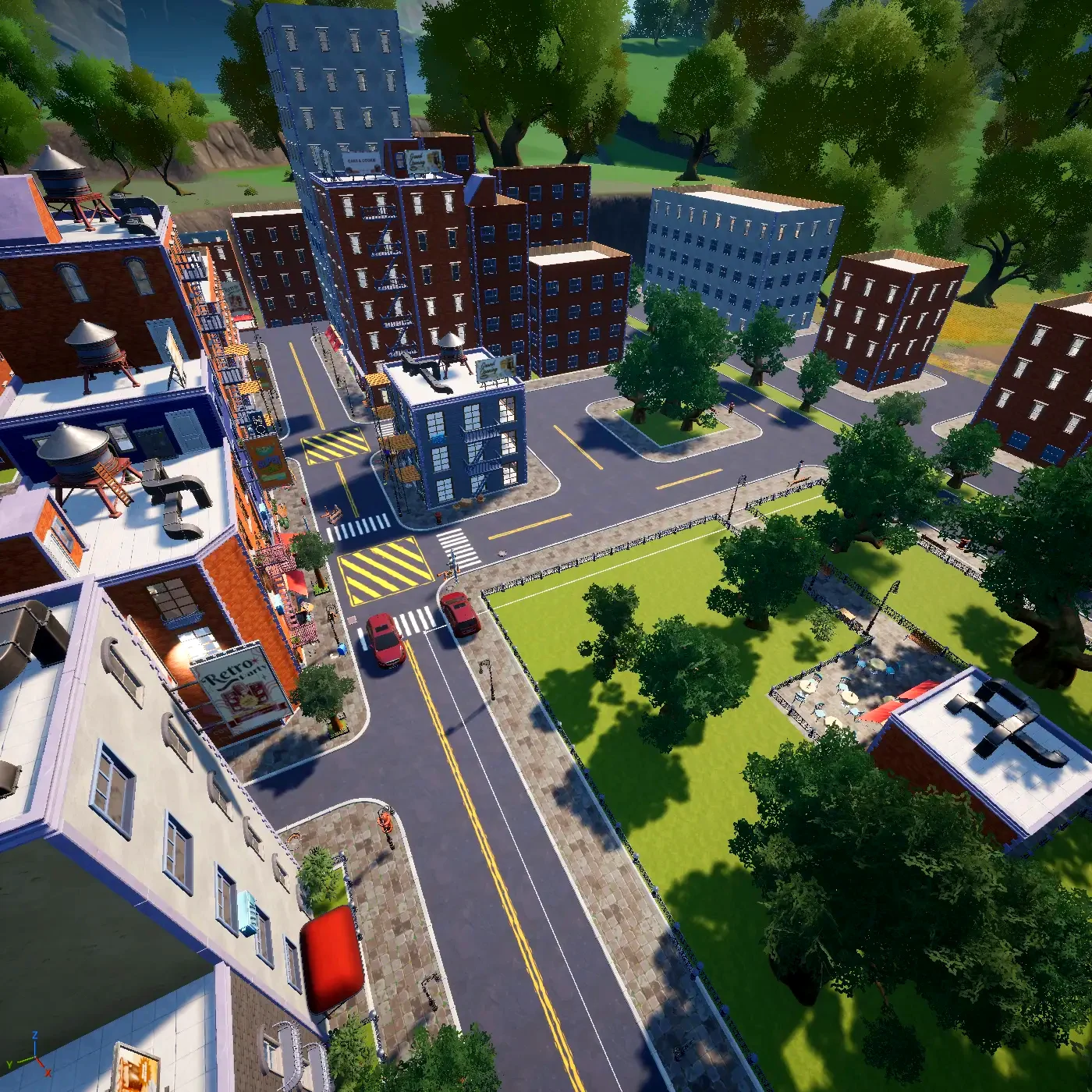 Crownridge conceptual bird's-eye view 3 of 3