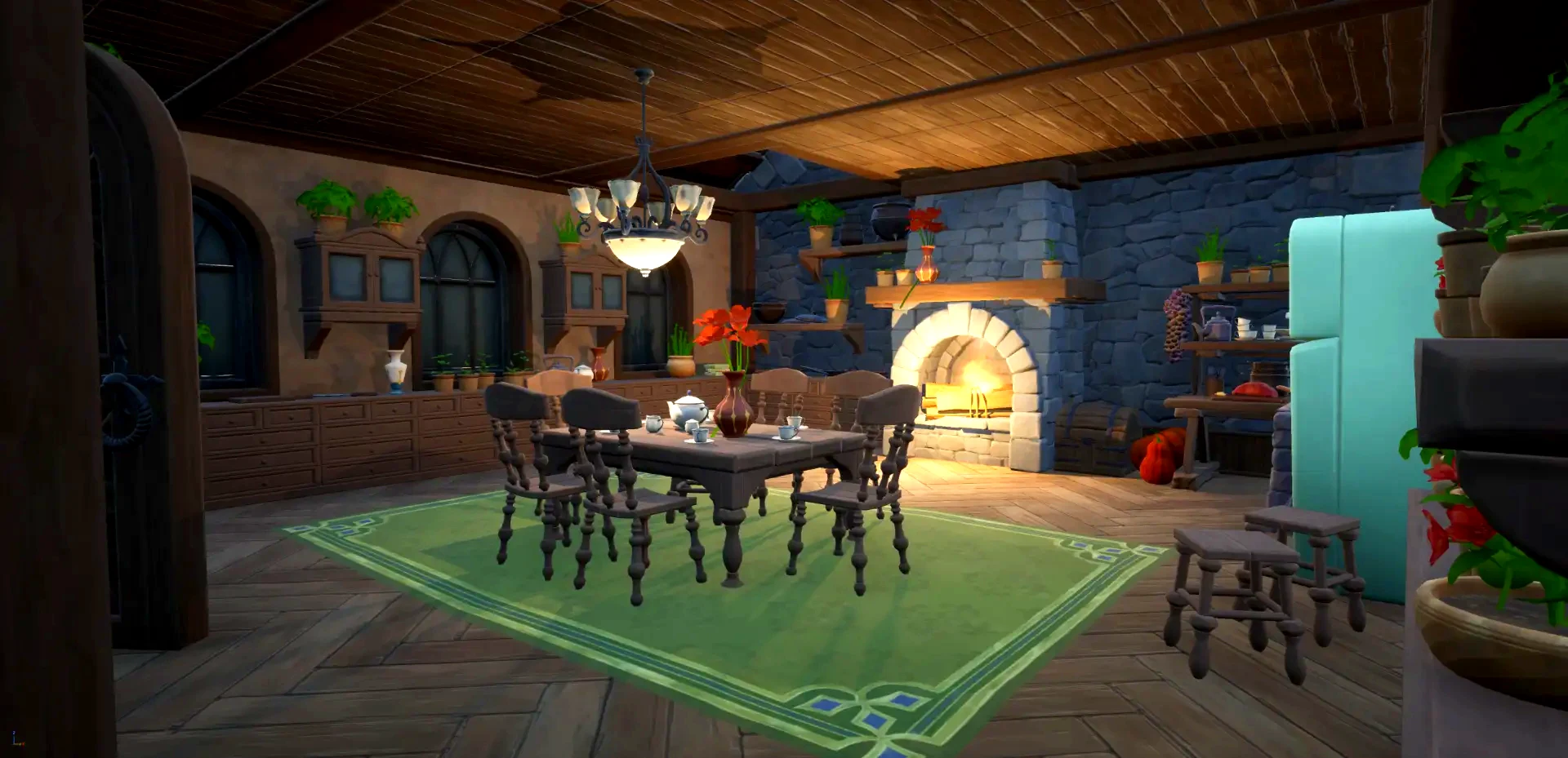 Hearthland Starting Home conceptual bird's-eye view 4 of 6